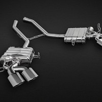 Valved Sport Mufflers with Steel Tips