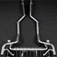 Valved Sport Exhaust, Mid Pipes and Valve Control Kit
