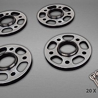 Wheel Spacers with Titanium Bolts