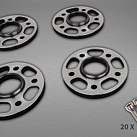 Wheel Spacers with Titanium Bolts
