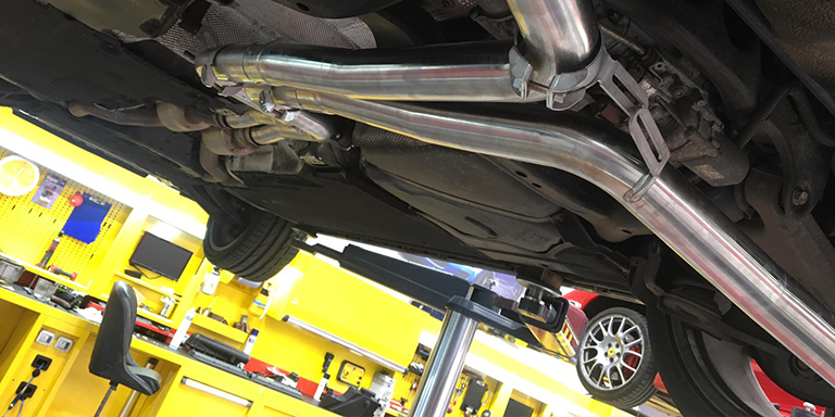Capristo sports exhaust for Audi RS5