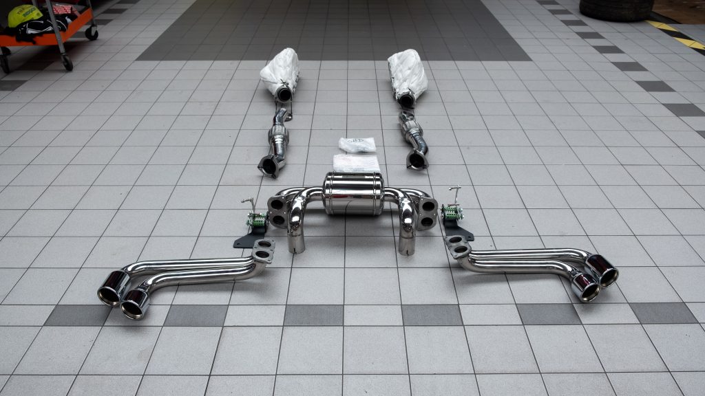 Capristo exhaust designed for the Ferrari 430