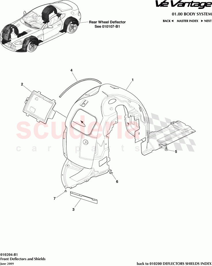 Front Deflectors and Shields of Aston Martin Aston Martin V12 Vantage (upto 2016)