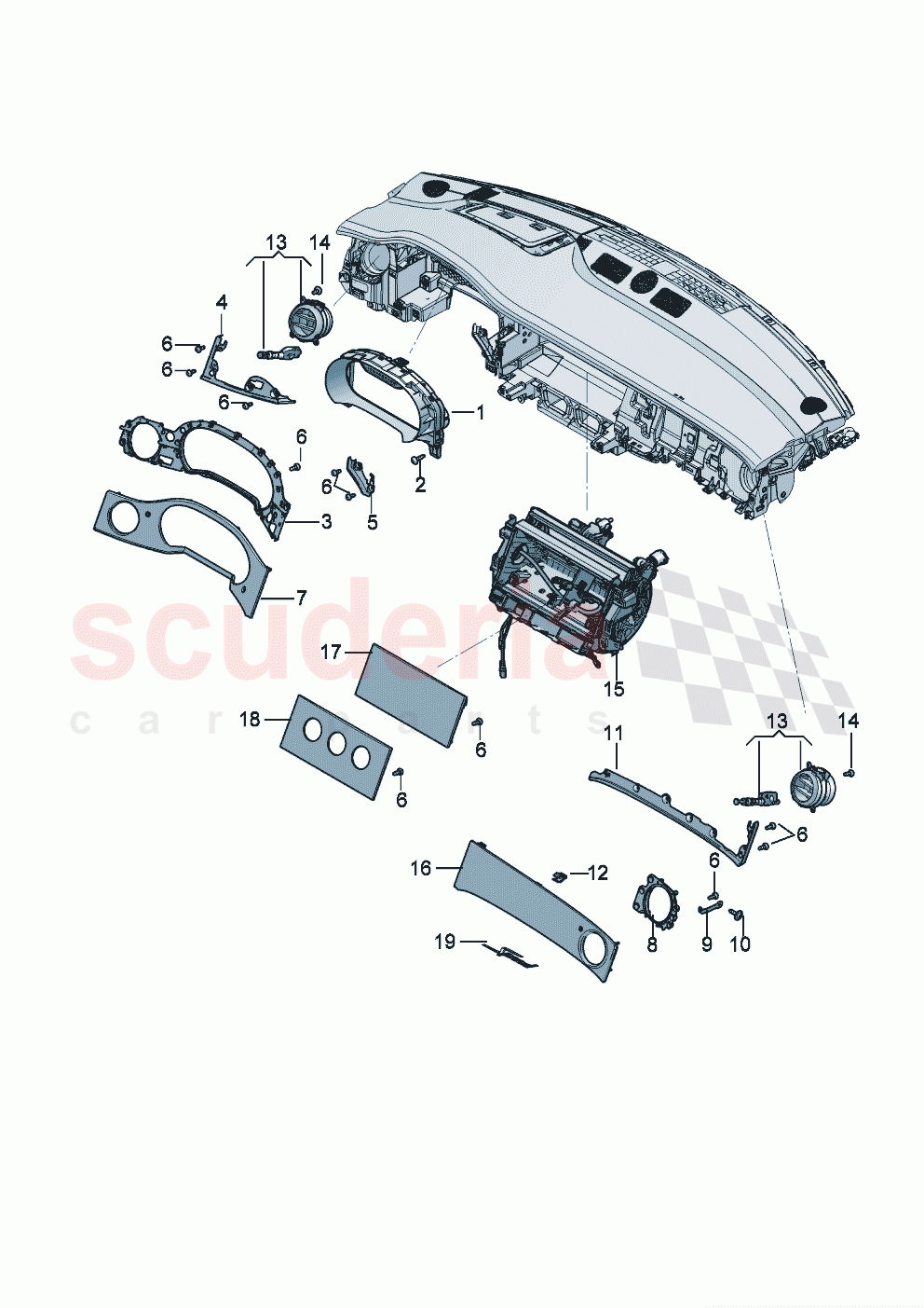 cover and trim for dashboard D >> - MJ 2022 of Bentley Bentley New Continental Convertible (2019-2024)
