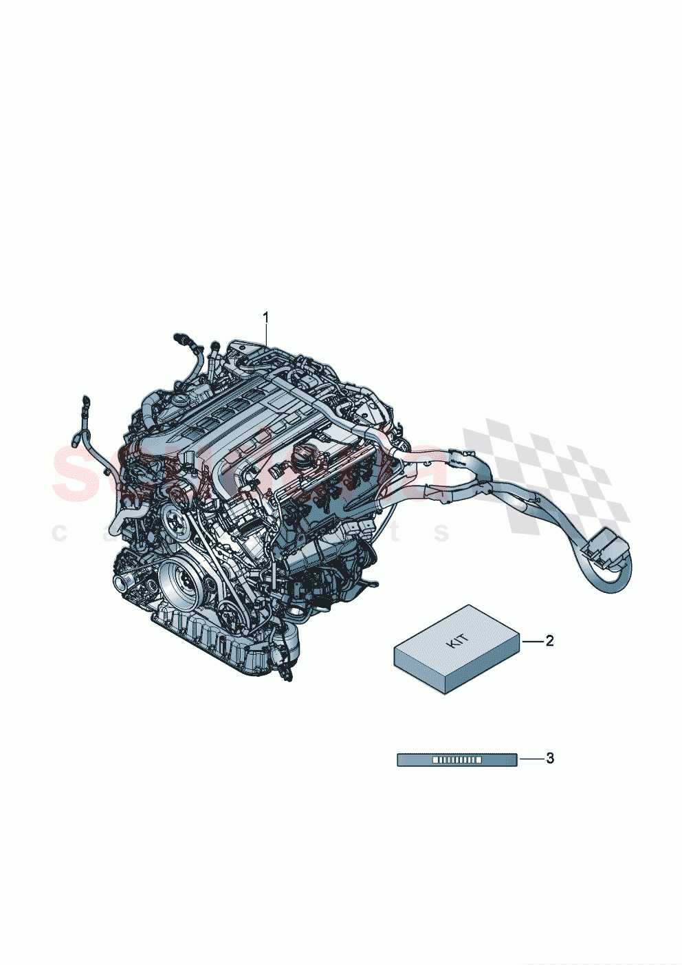 engine, complete Auxiliary material of Bentley Bentley New Continental Convertible (2019-2024)