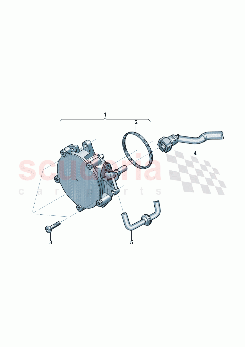 Vacuum pump of Bentley Bentley New Continental Convertible (2019-2024)