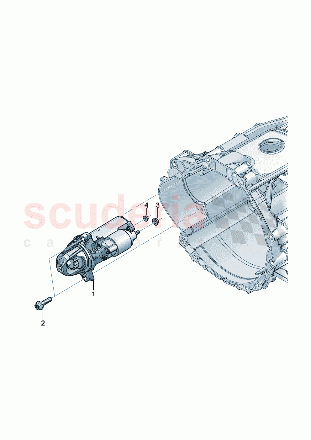 Starter of Bentley Bentley New Continental Convertible (2019-2024)