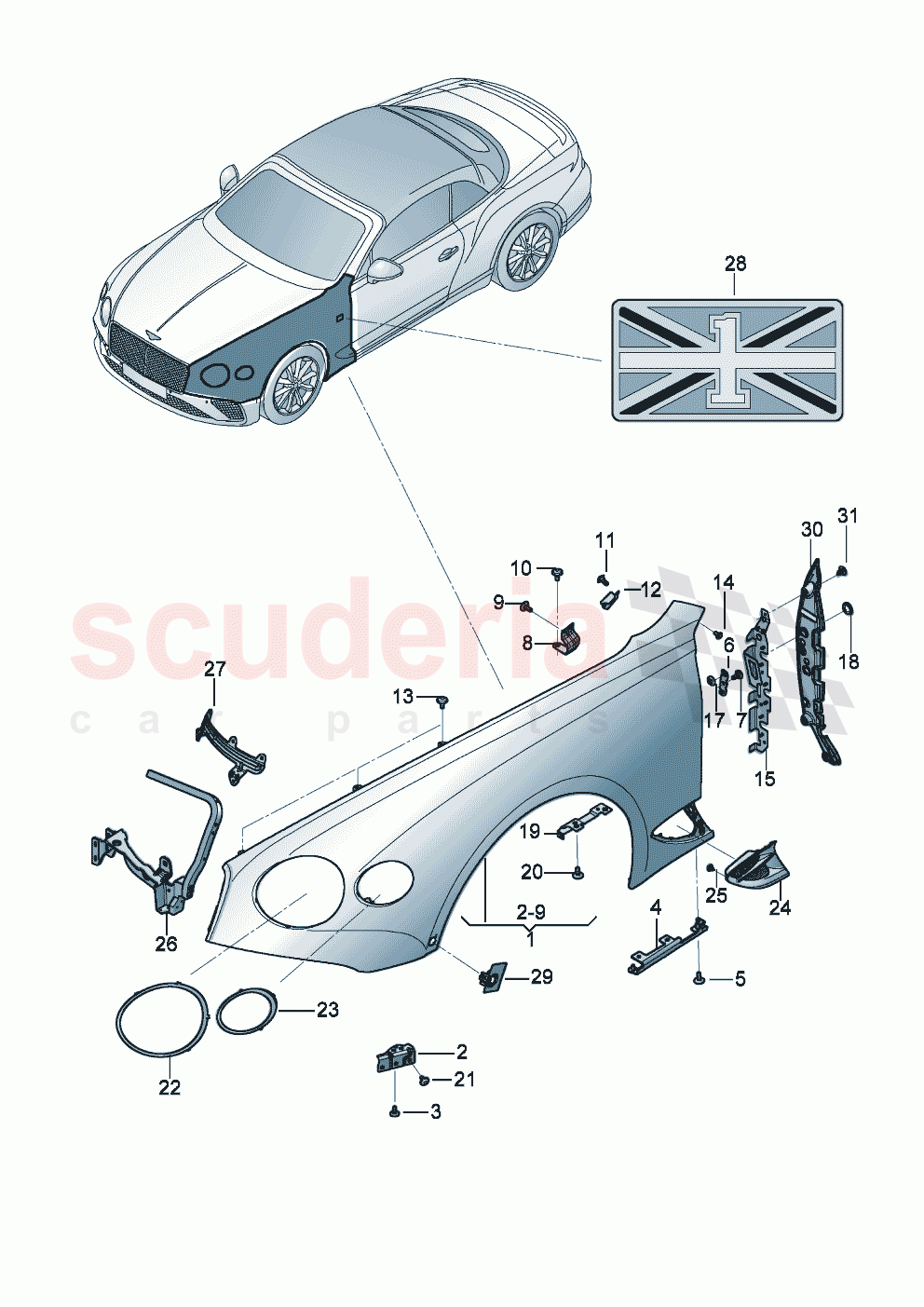 Wing D >> - MJ 2019 of Bentley Bentley New Continental Convertible (2019-2024)