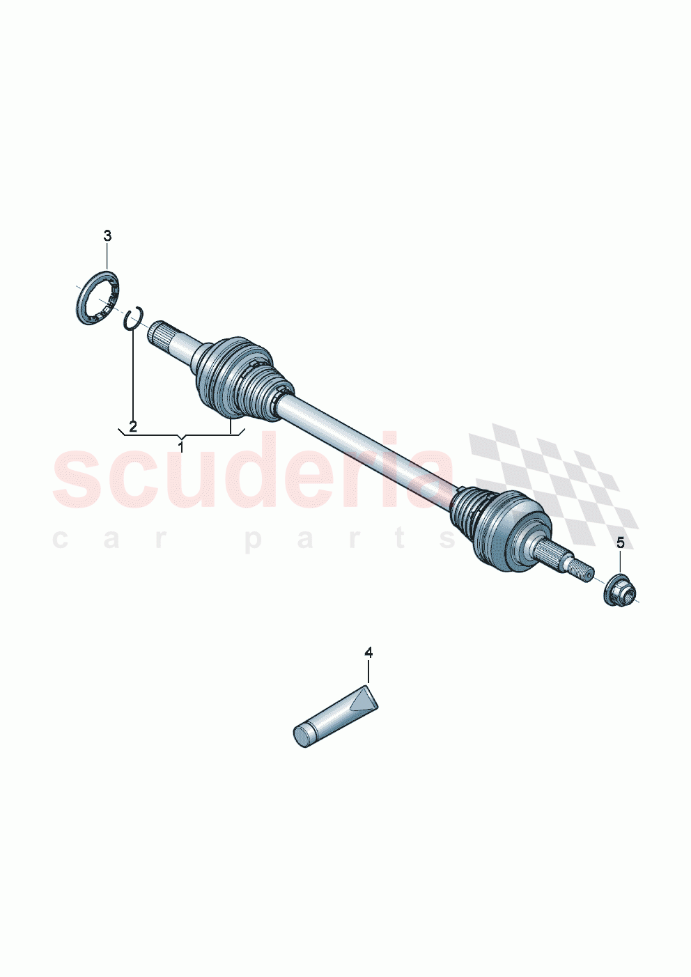 Drive shaft of Bentley Bentley New Continental Convertible (2019-2024)