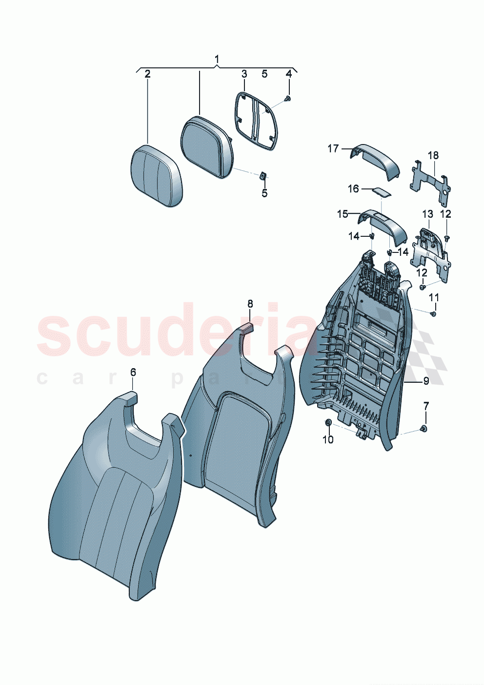 Back seat Backrest D >> - MJ 2022 of Bentley Bentley New Continental Convertible (2019-2024)