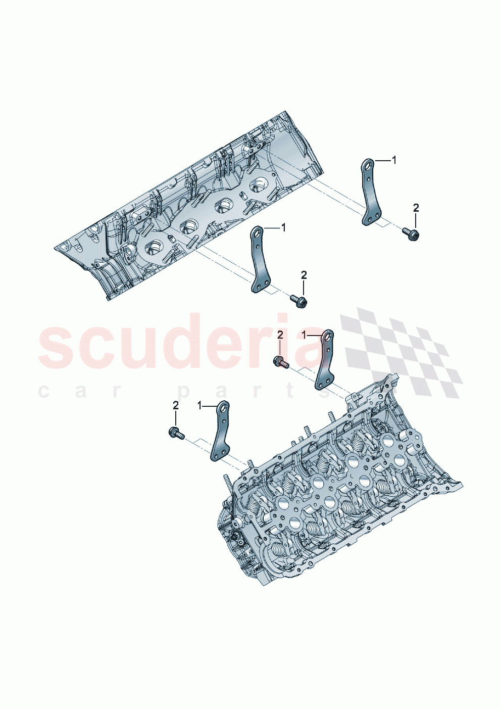 Mounting for service lift of Bentley Bentley New Continental GT (2019-2024)