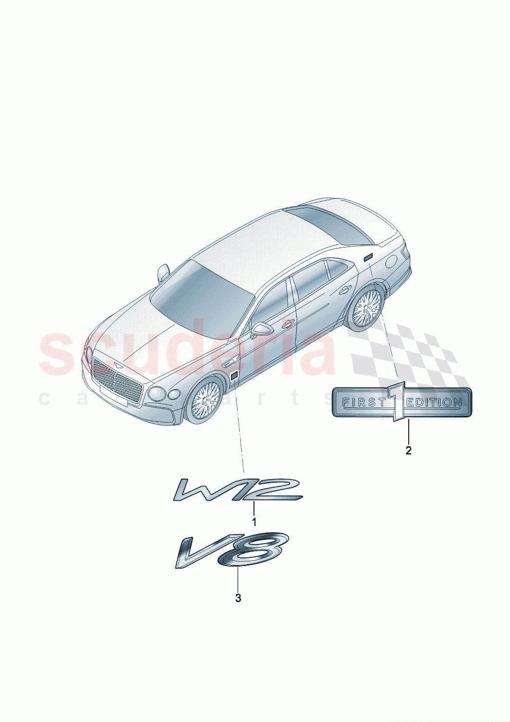 Badges D - MJ 2021>> - MJ 2021 of Bentley Bentley New Flying Spur (2020-2024)