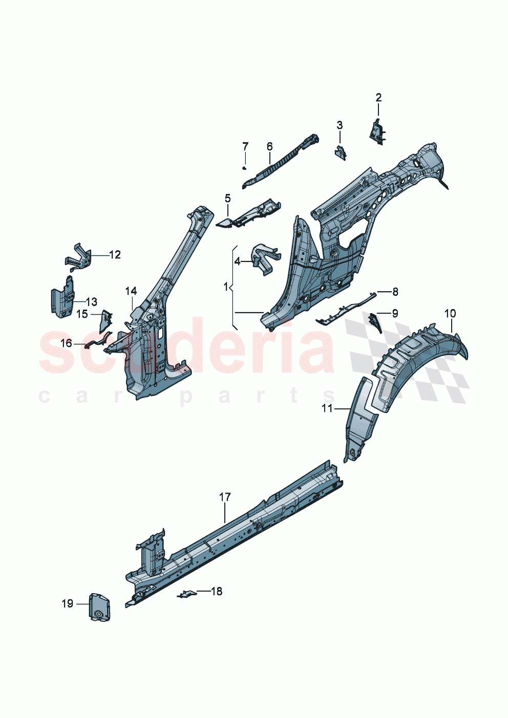 side panel, inner of Bentley Bentley New Continental Convertible (2025-2026)