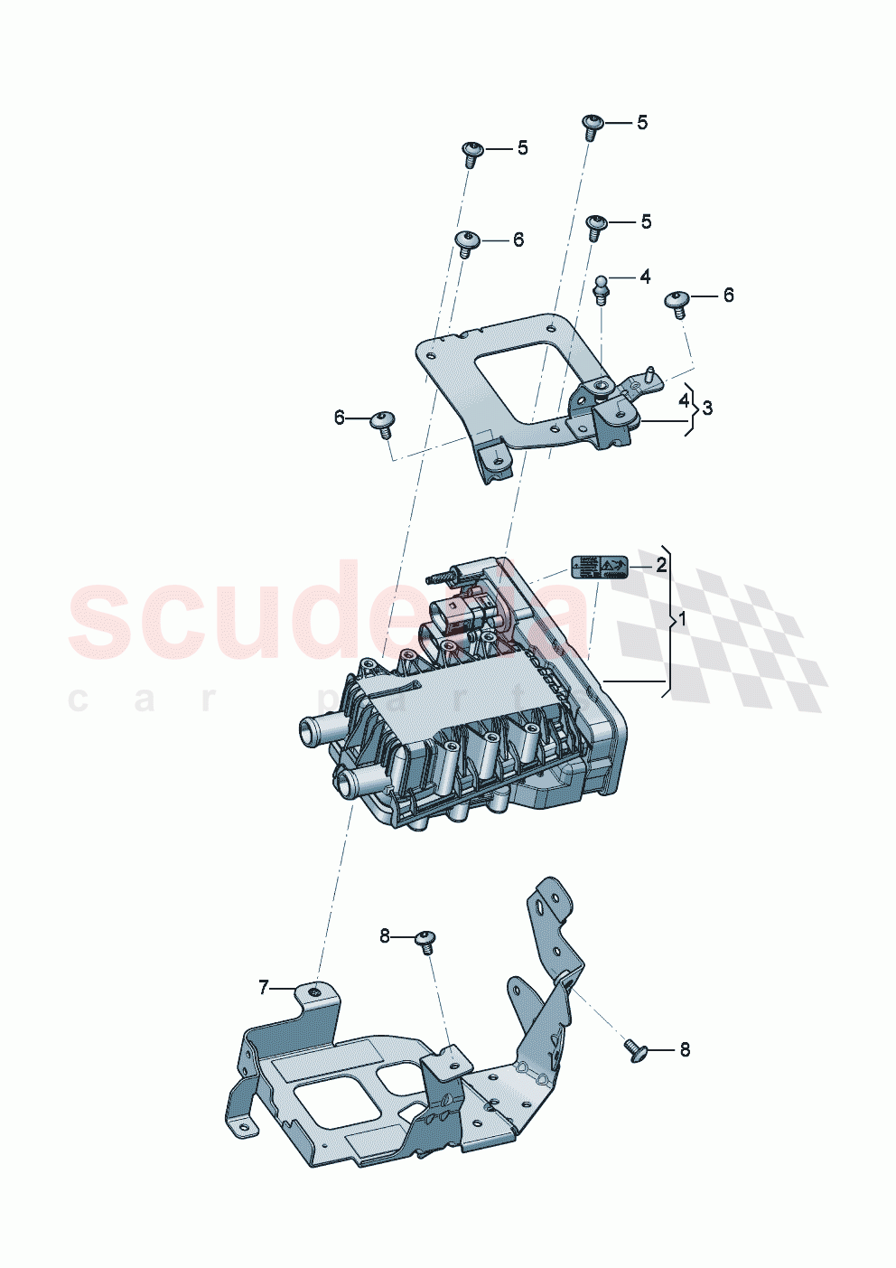 High-voltage heating (PTC) of Bentley Bentley New Continental GT (2025-2026)