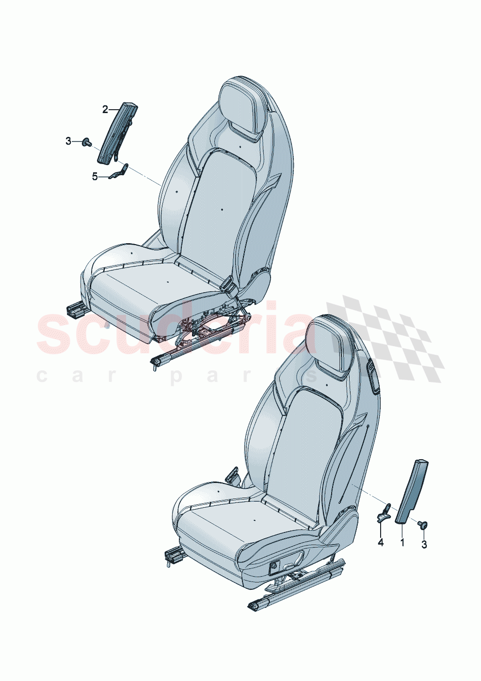 Side airbag unit of Bentley Bentley New Continental GT (2025-2026)