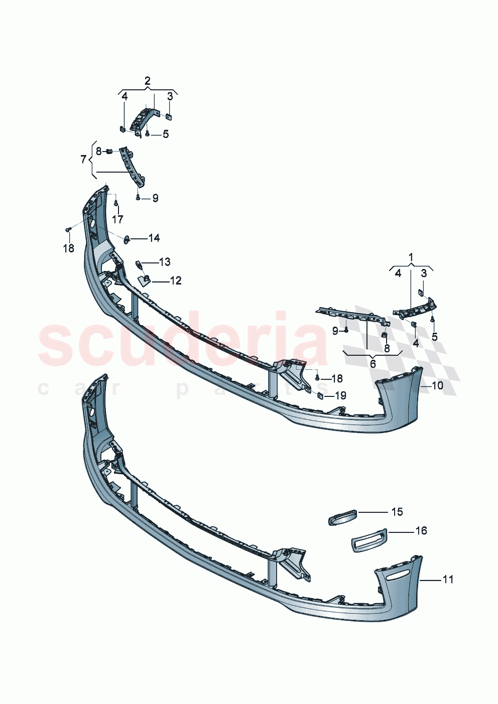 bumper of Bentley Bentley New Flying Spur (2025-2026)