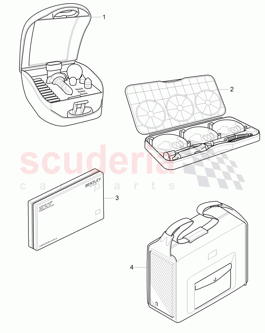 Original Accessories, Body/miscellaneous of Bentley Bentley Continental Supersports (2009-2011)