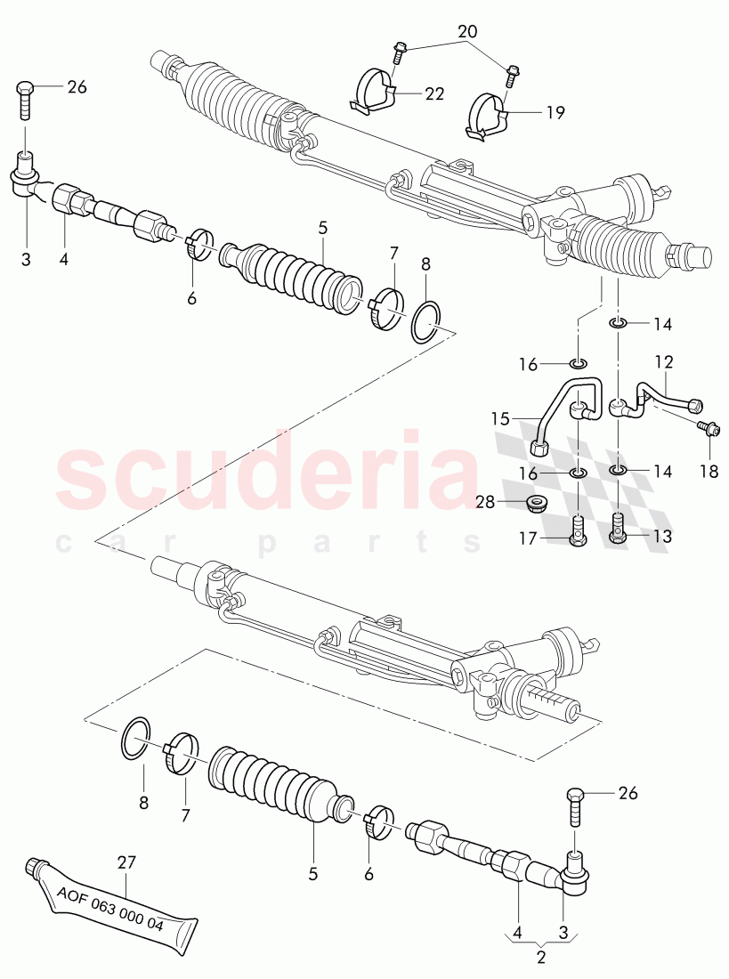 power steering, Service kit of Bentley Bentley Continental Supersports Convertible (2017+)