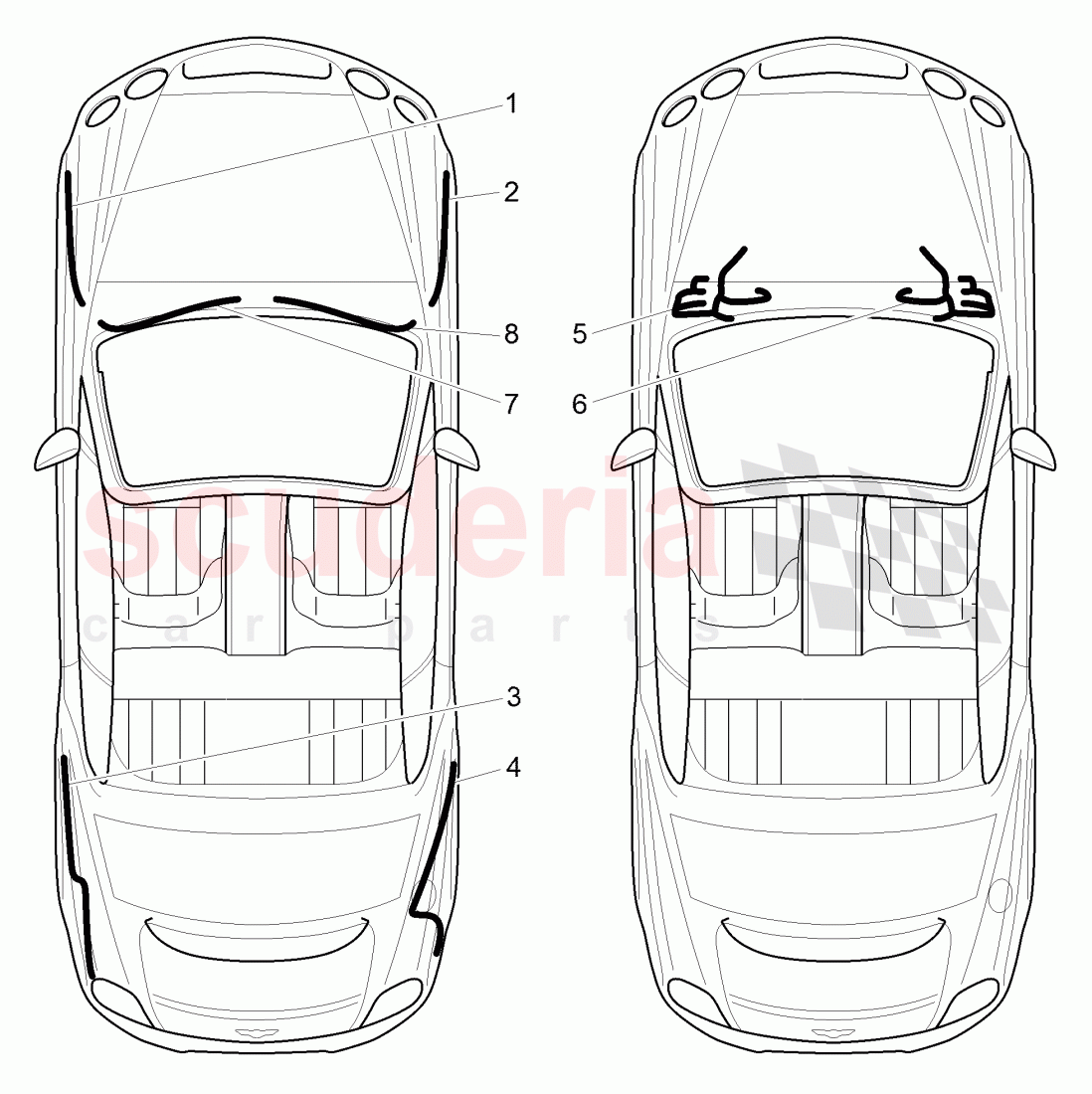 repair kit for harness of Bentley Bentley Continental GTC (2006-2010)