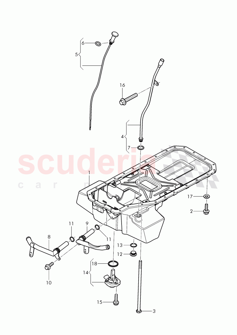 oil pan of Bentley Bentley Mulsanne (2010+)