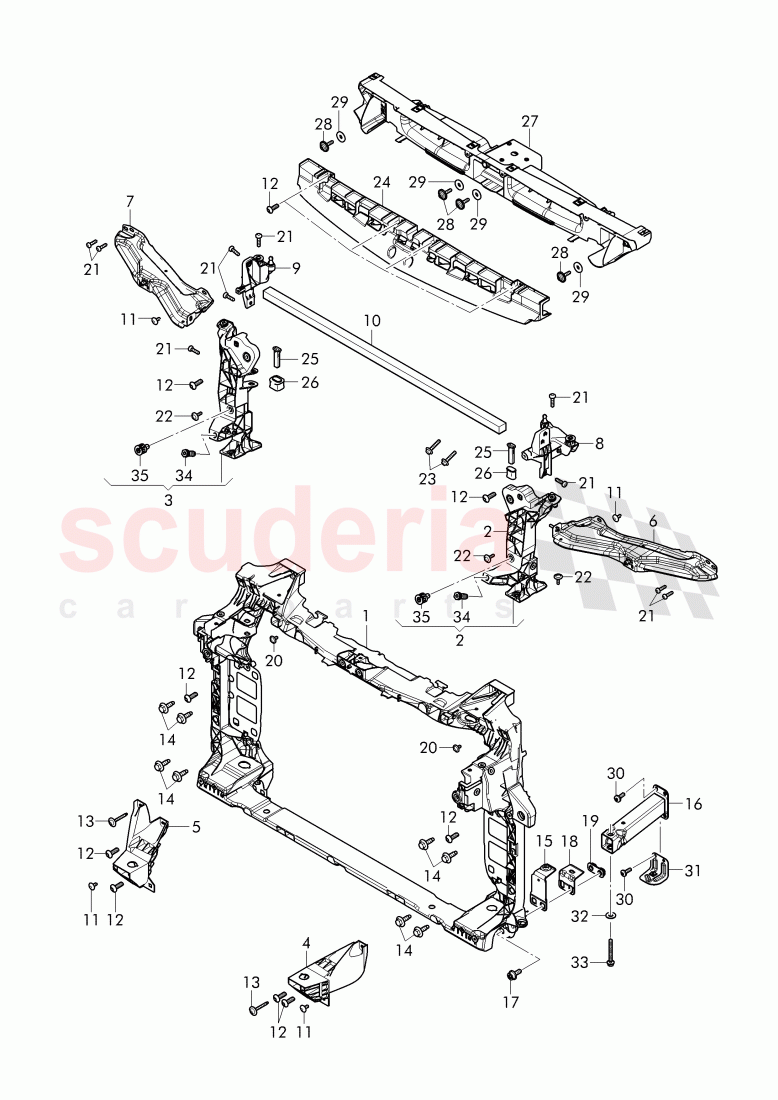 Front End parts for Bentley Bentayga (2015+) | Scuderia Car Parts