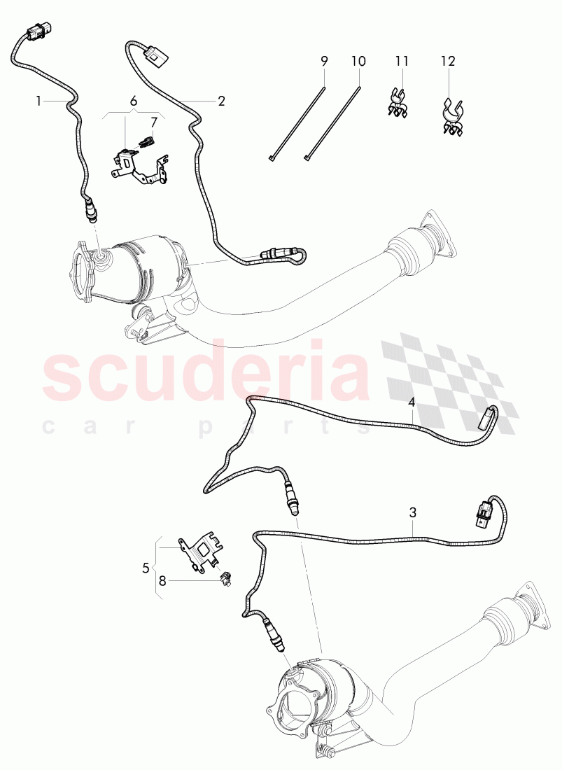 oxygen sensor of Bentley Bentley Continental Supersports (2017+)