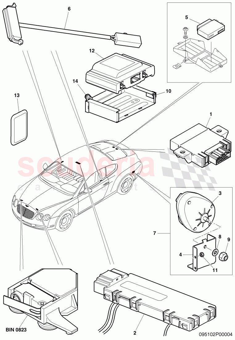 anti-theft system________ (ats), D >> - MJ 2012 of Bentley Bentley Continental Supersports (2009-2011)