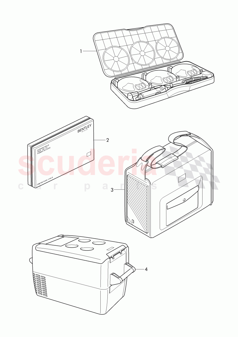 Original Accessories, Body/miscellaneous of Bentley Bentley Continental Flying Spur (2013+)