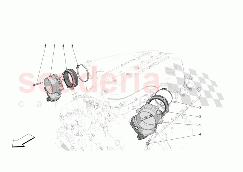 INJECTION CONTROL of Ferrari Ferrari 12Cilindri