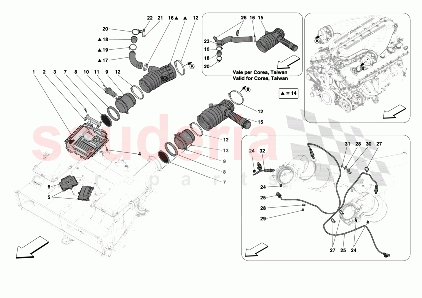 ENGINE INJECTION CONTROL of Ferrari Ferrari 12Cilindri