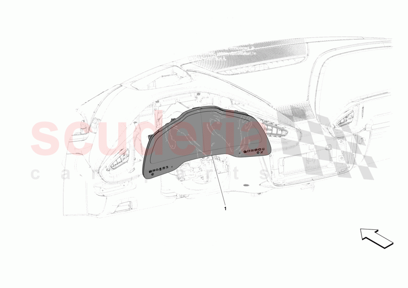 INSTRUMENTATION of Ferrari Ferrari 12Cilindri