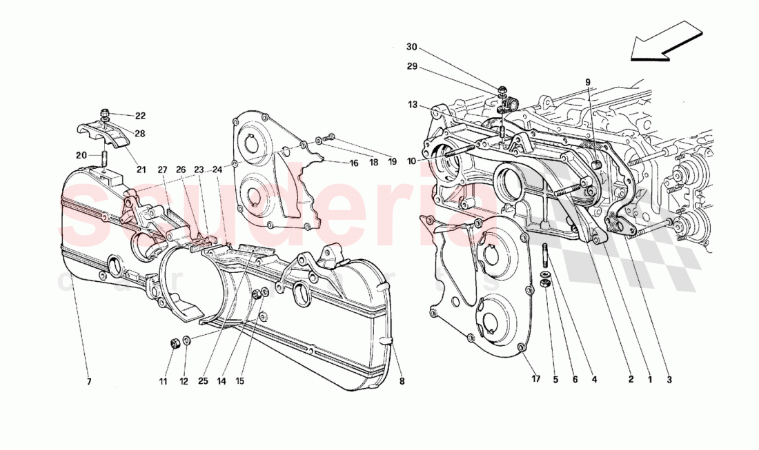 Timing system - Covers of Ferrari Ferrari 512 M