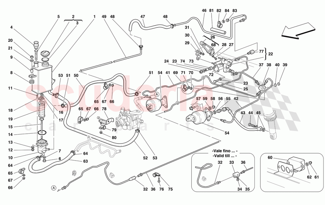 SELF-LEVELLING SUSPENSION SYSTEM -Not for 456M GTA- of Ferrari Ferrari 456 M GT/GTA