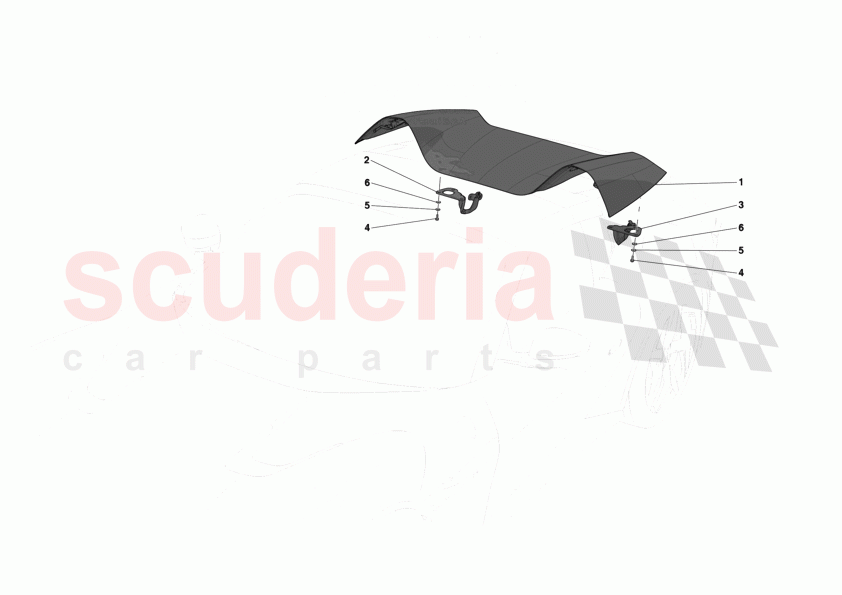 TONNEAU COVER of Ferrari Ferrari 12Cilindri Spider