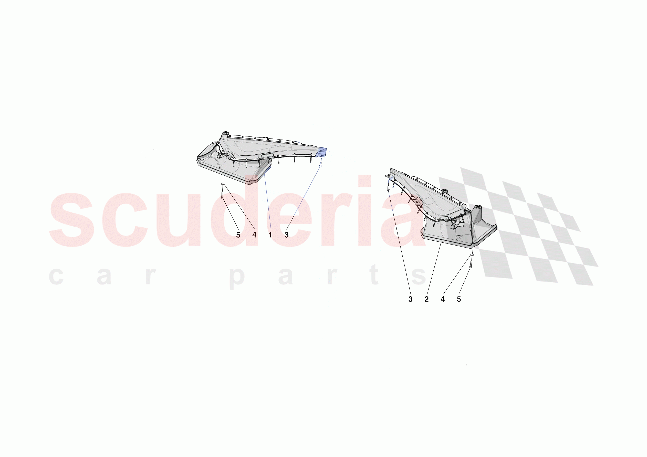 REAR AIR INTAKES of Ferrari Ferrari 296 GTB Europe
