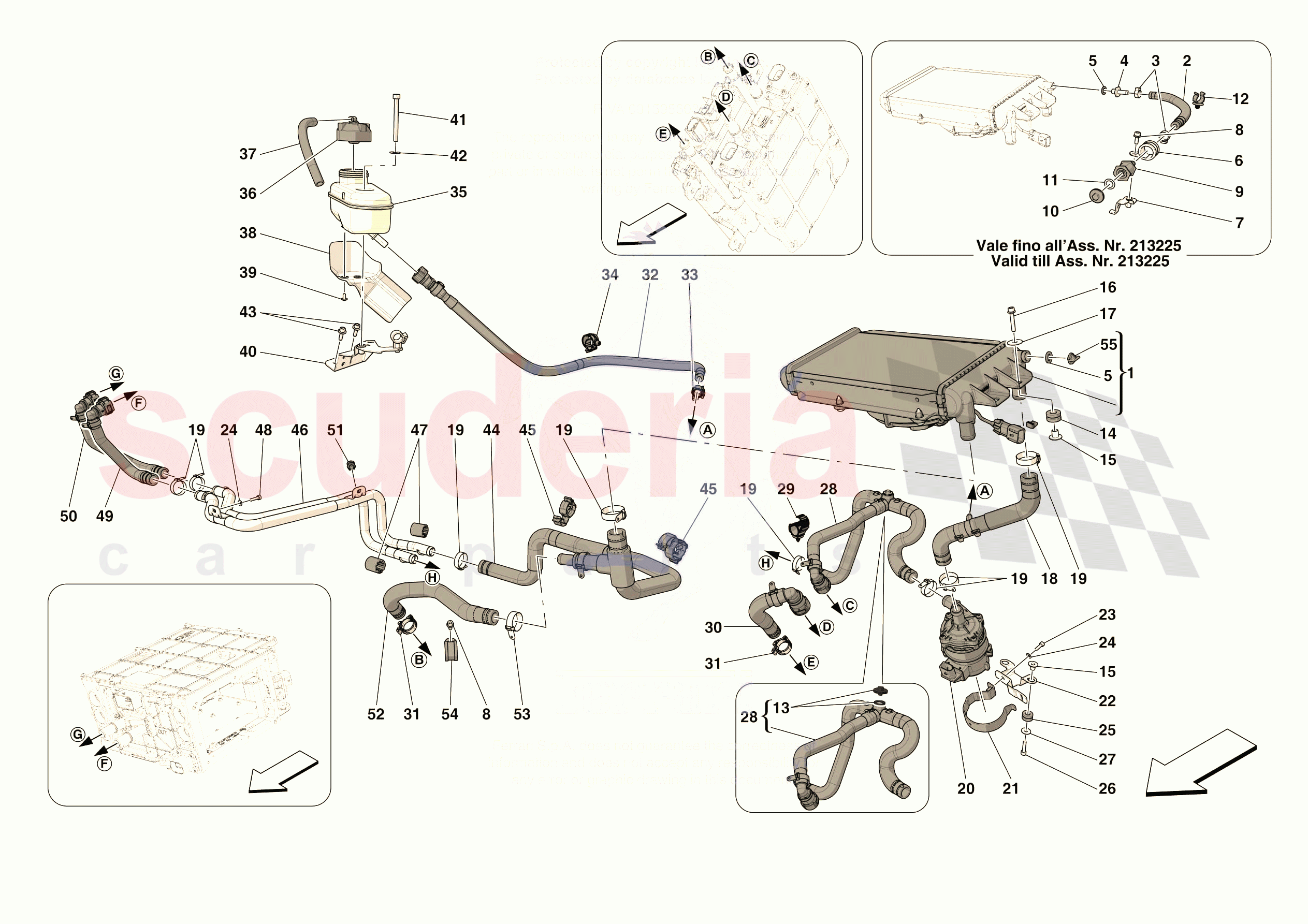 INVERTER COOLING of Ferrari Ferrari 296 GTS USA