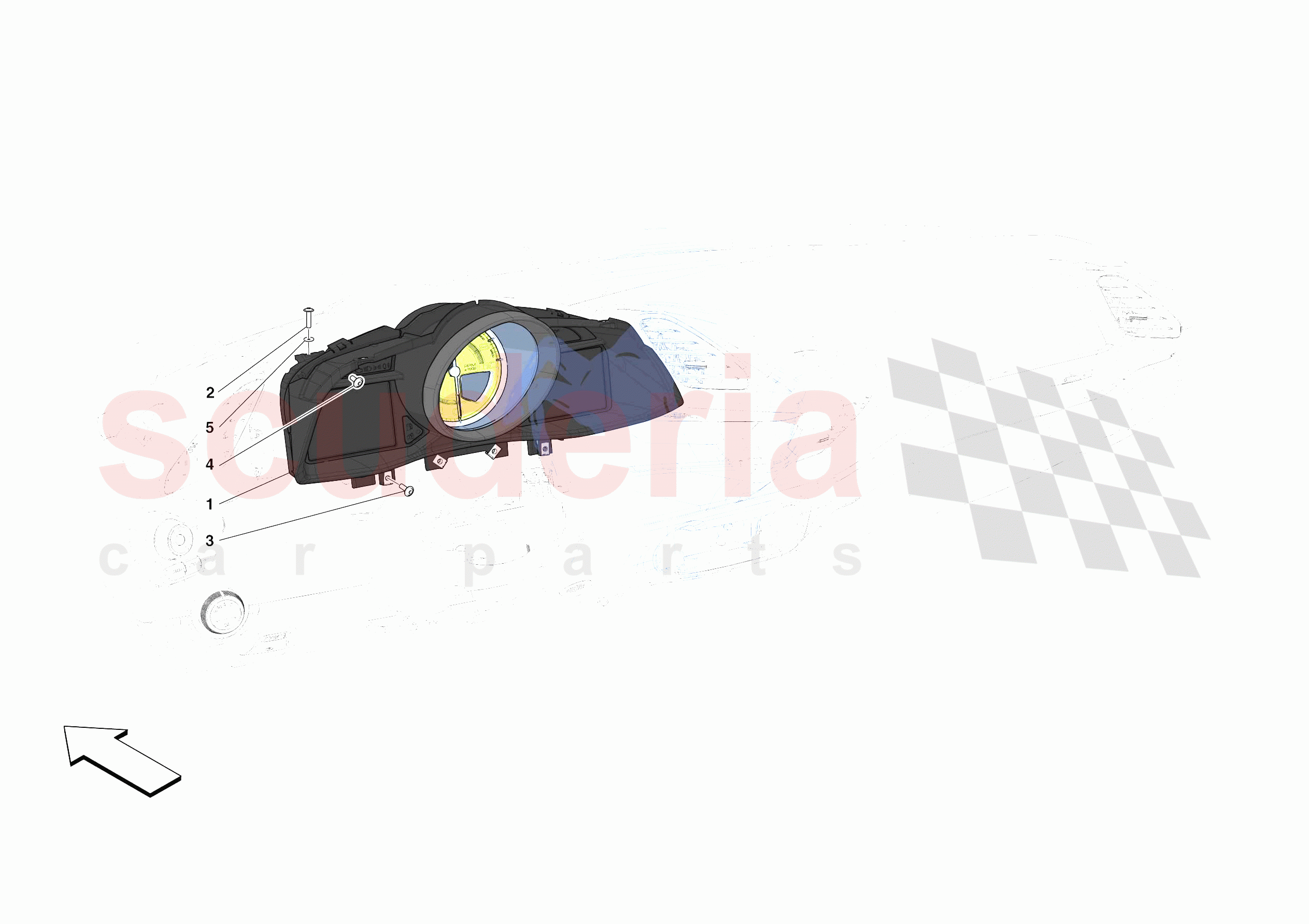 INSTRUMENTATION of Ferrari Ferrari 488 Pista Spider Europe