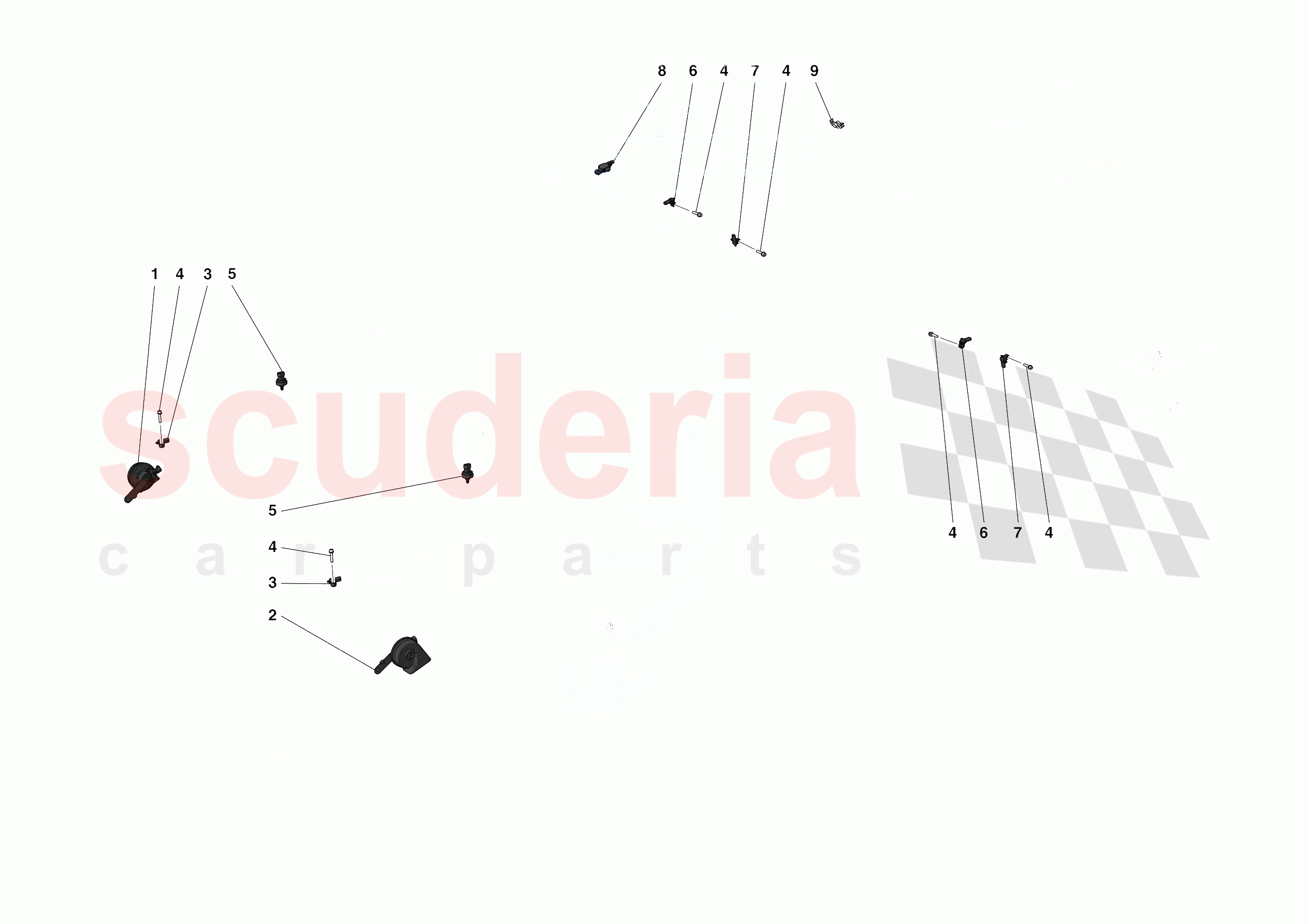 OTHER ELECTRICAL DEVICES of Ferrari Ferrari F8 Spider USA