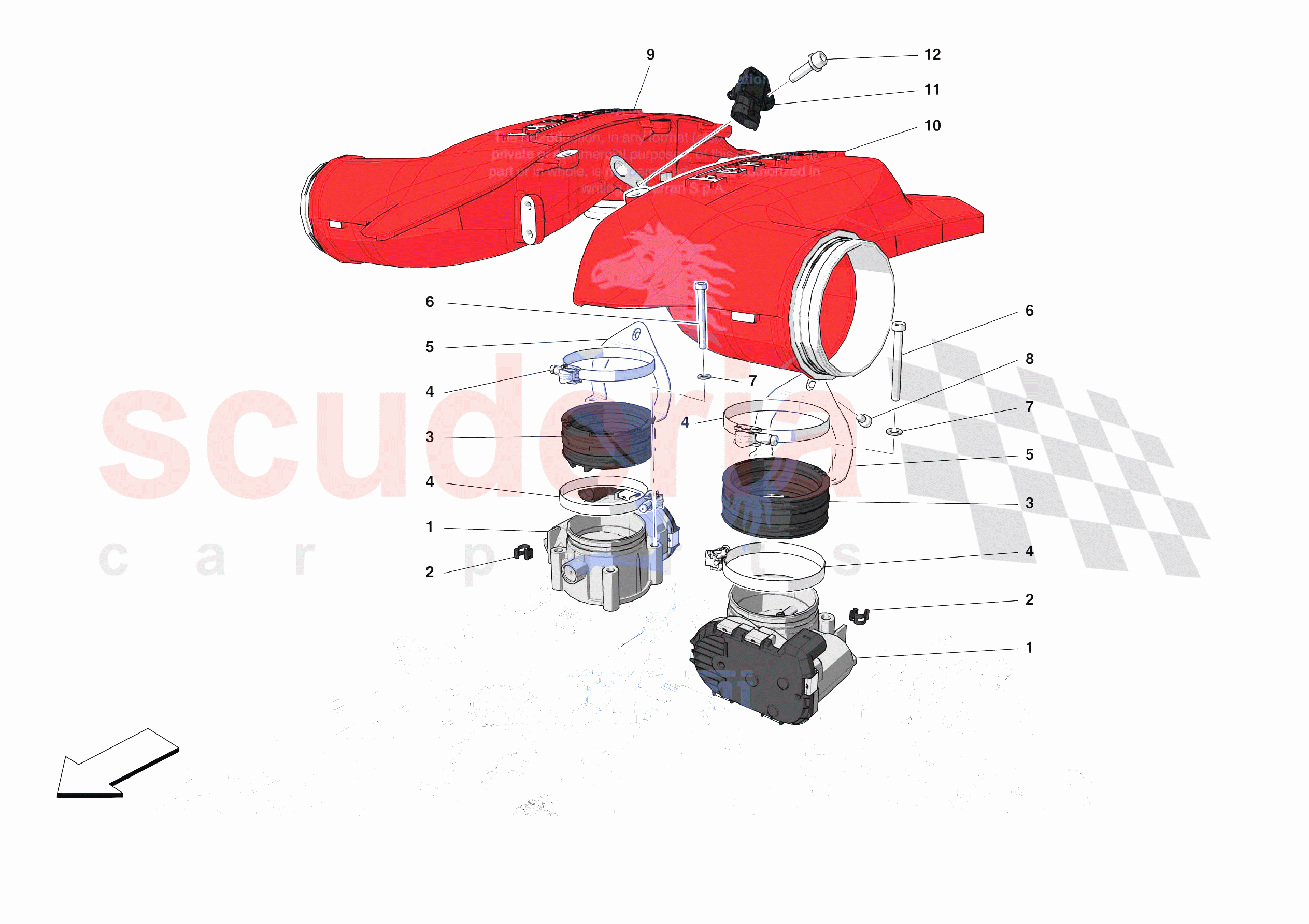 INJECTION CONTROL of Ferrari Ferrari F8 Tributo USA