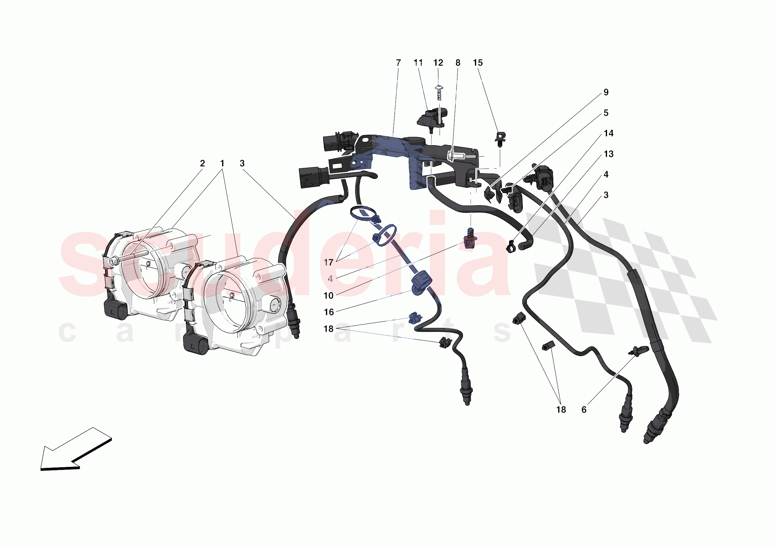 INJECTION CONTROL of Ferrari Ferrari Portofino Europe