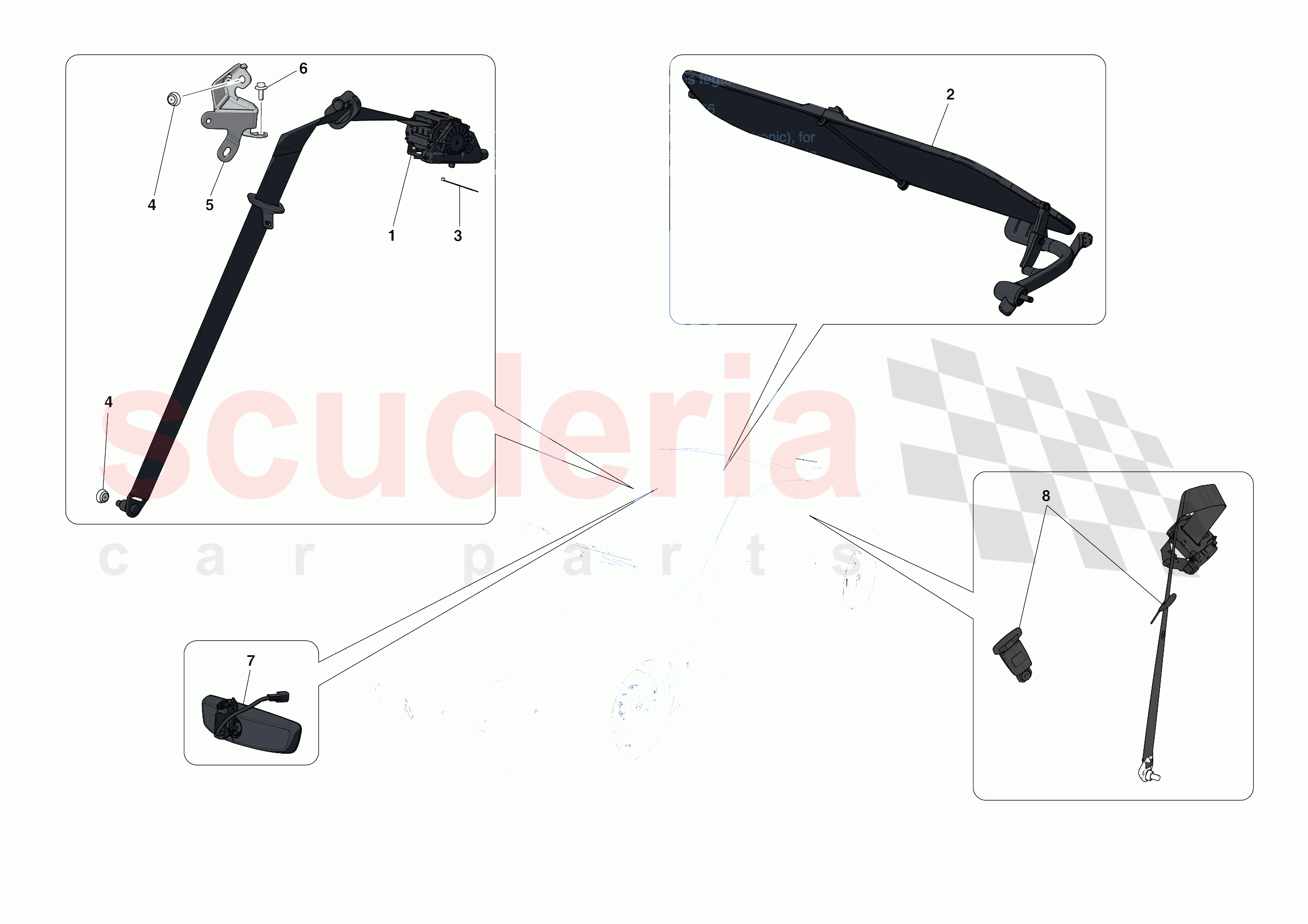 OTHER INTERIOR TRIM ACCESSORIES of Ferrari Ferrari Portofino Europe RH
