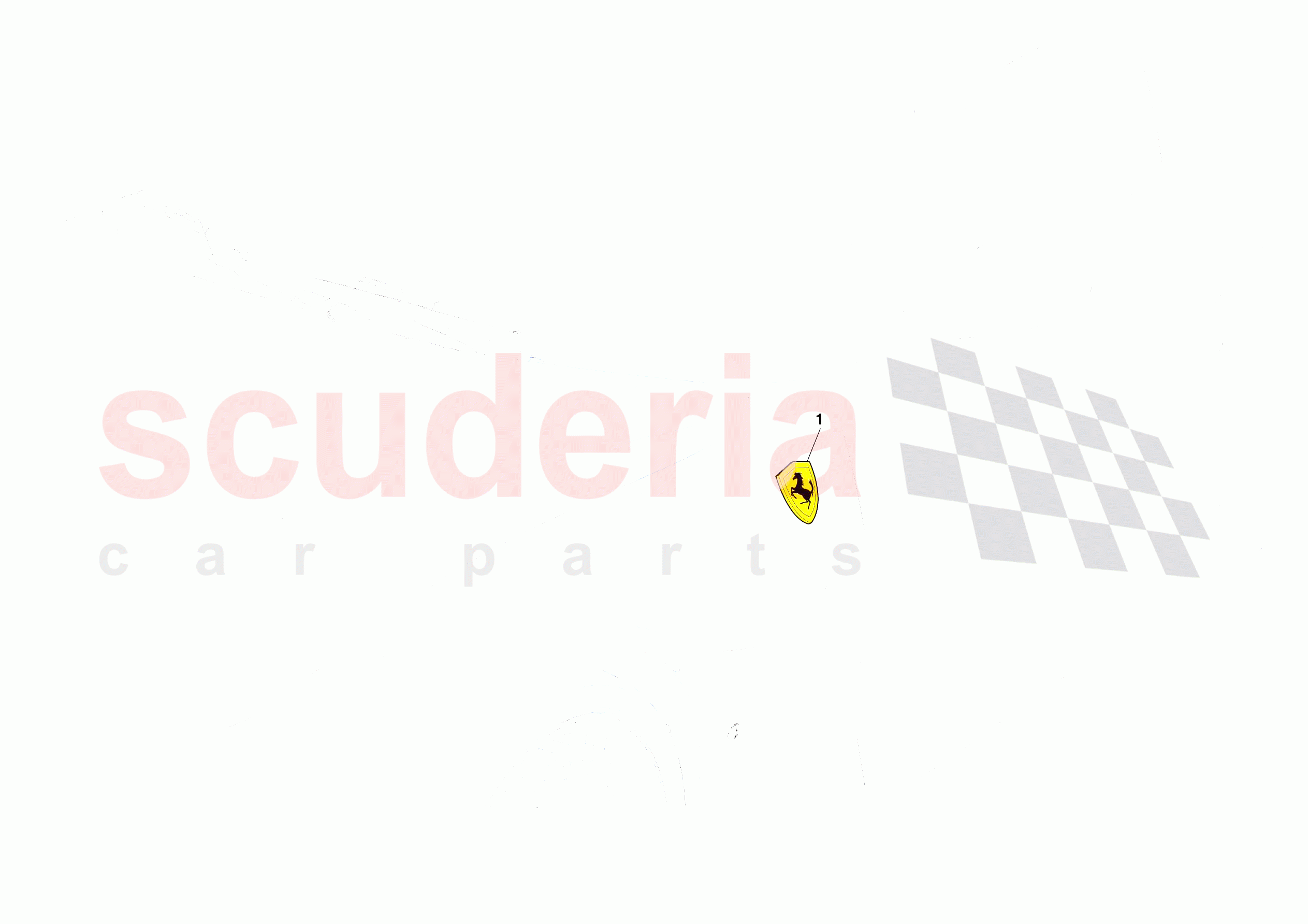 LOGOS AND BADGES of Ferrari Ferrari Portofino Europe RH