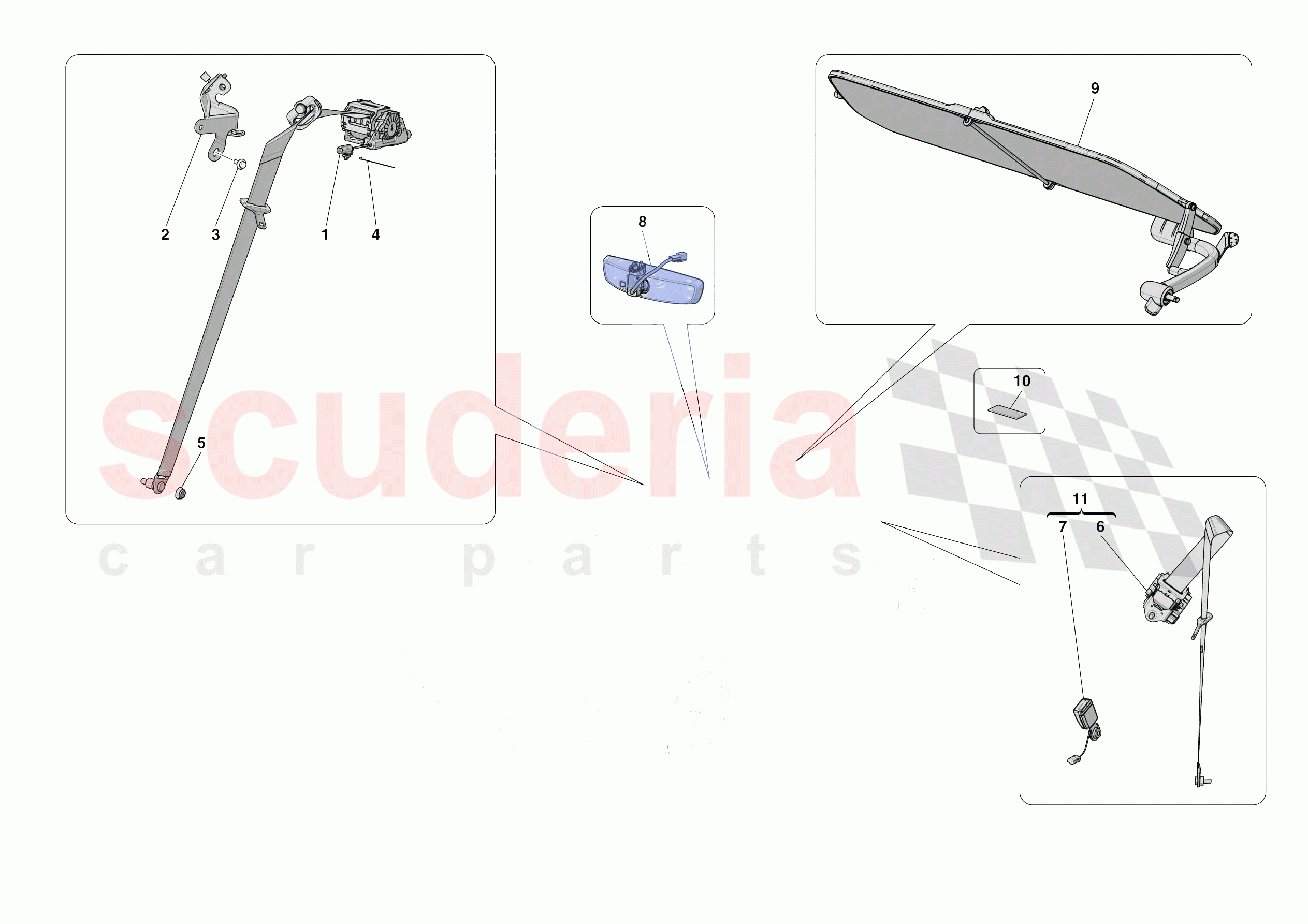 OTHER INTERIOR TRIM ACCESSORIES of Ferrari Ferrari Portofino M USA