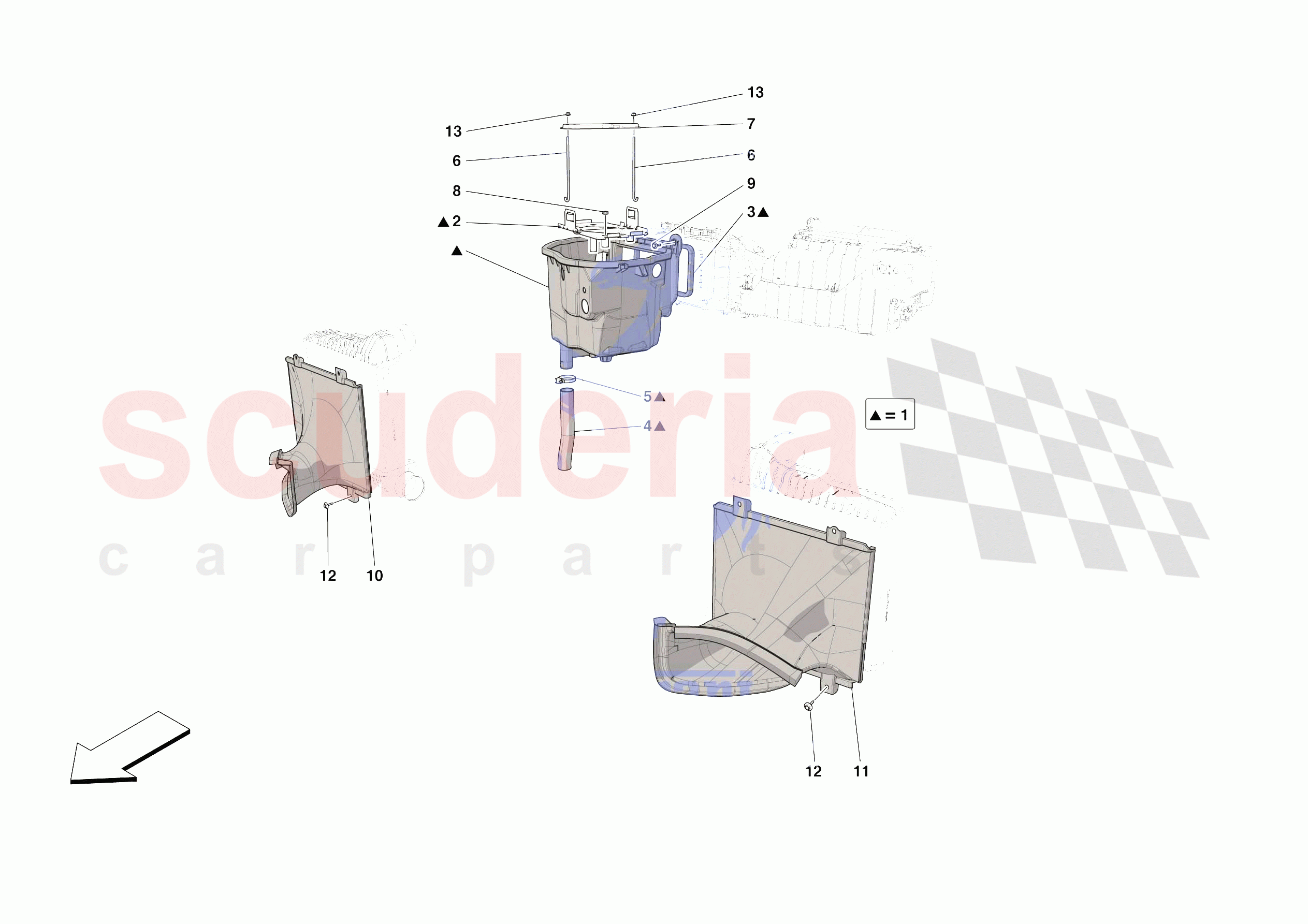 LATERAL AIR INTAKES of Ferrari Ferrari Roma Spider Europe