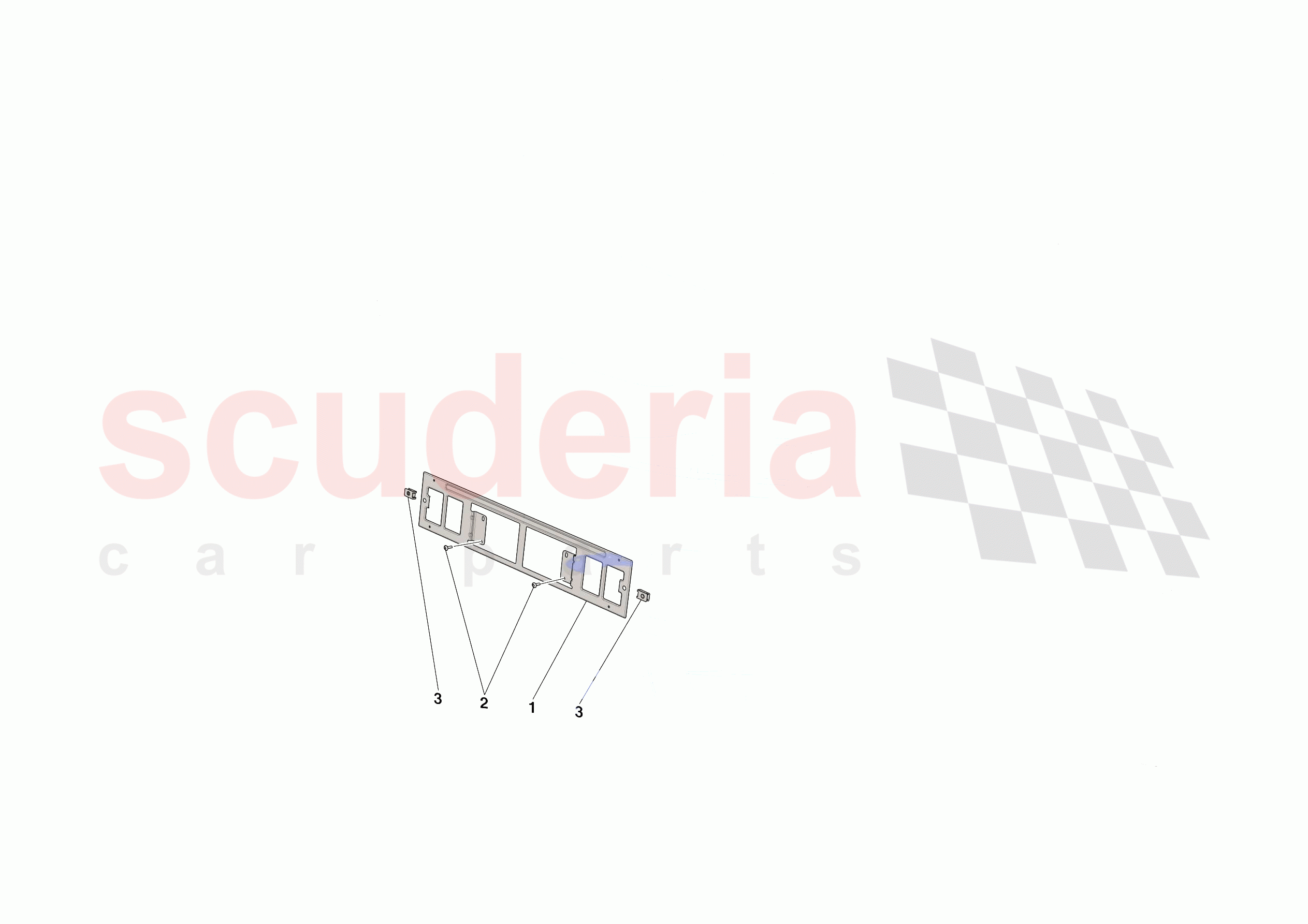 REAR LICENCE PLATE INSTALLATION of Ferrari Ferrari Roma Spider USA