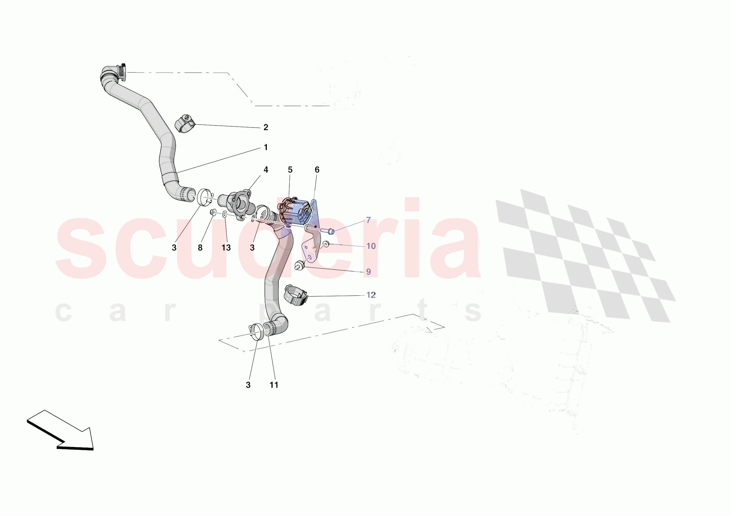 TURBOCHARGING SYSTEM ADJUSTMENTS of Ferrari Ferrari SF90 Spider USA