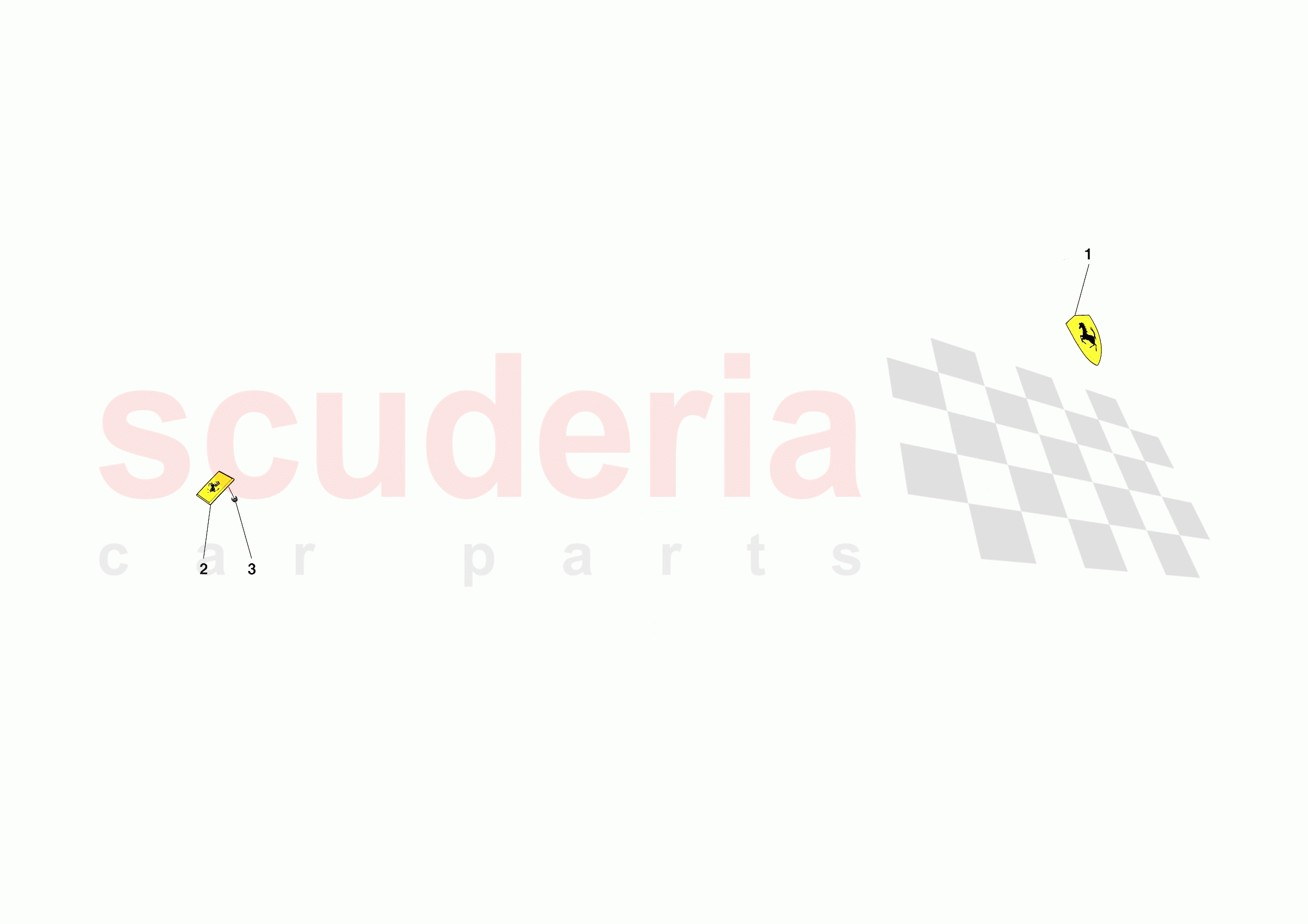 BADGES of Ferrari Ferrari SF90 Stradale Europe RH