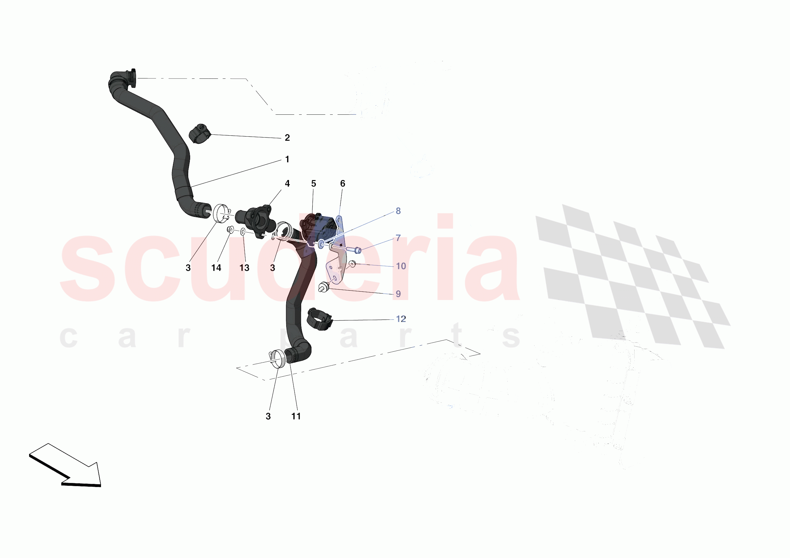 TURBOCHARGING SYSTEM ADJUSTMENTS of Ferrari Ferrari SF90 Stradale USA
