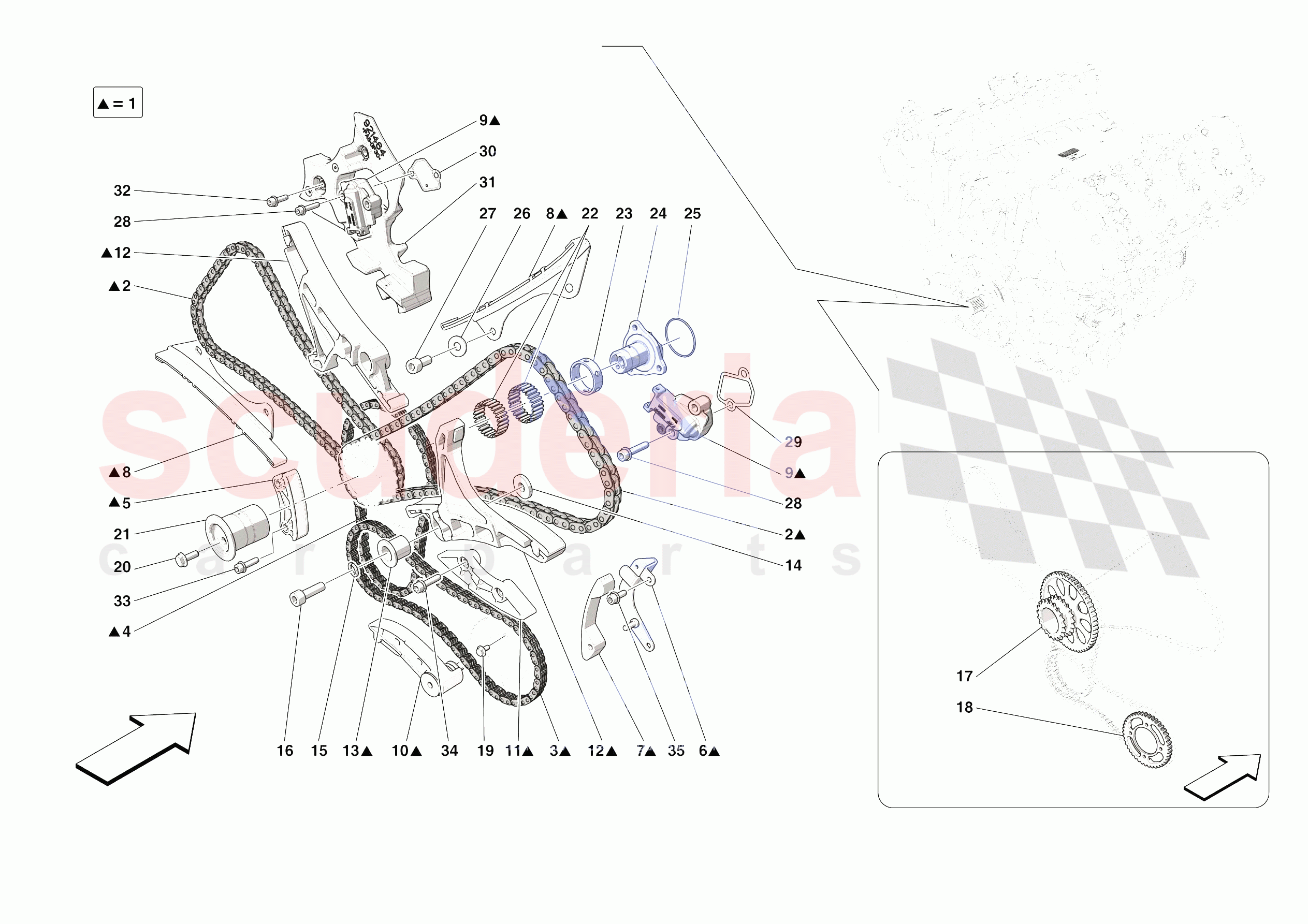 TIMING SYSTEM DRIVE of Ferrari Ferrari SF90 XX Stradale Europe