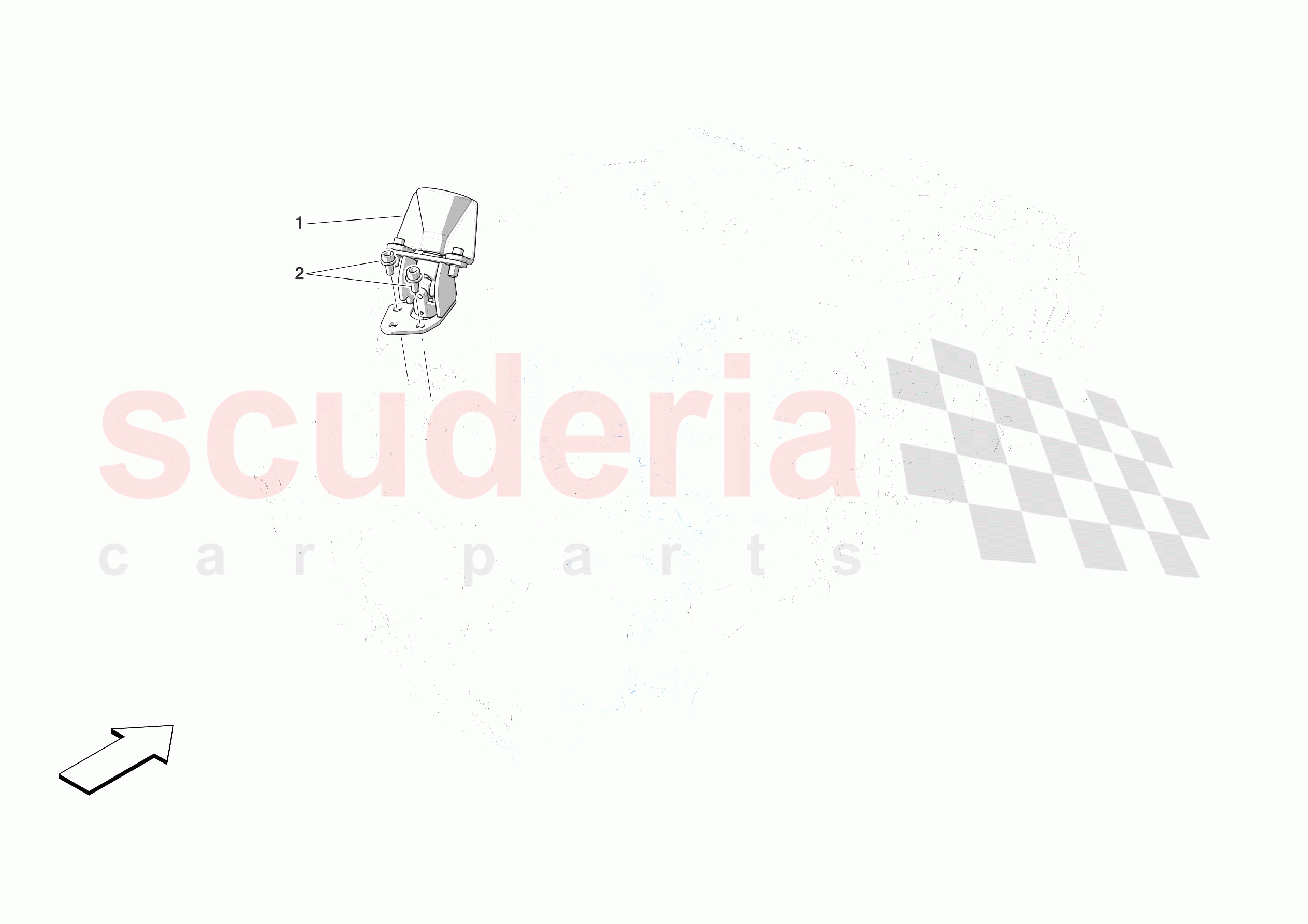 EXTERNAL GEARBOX CONTROLS of Ferrari Ferrari SF90 XX Stradale Europe